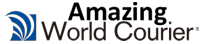 Amazing World Courier Logistics Footer Logo